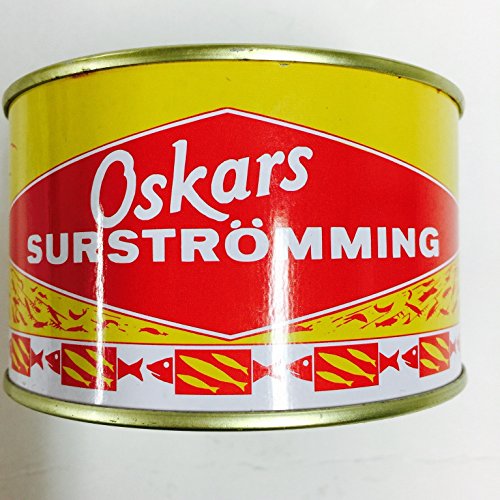 Oskars Surströmming 440g / 300g Fisch Dose (fermentierte Heringe)